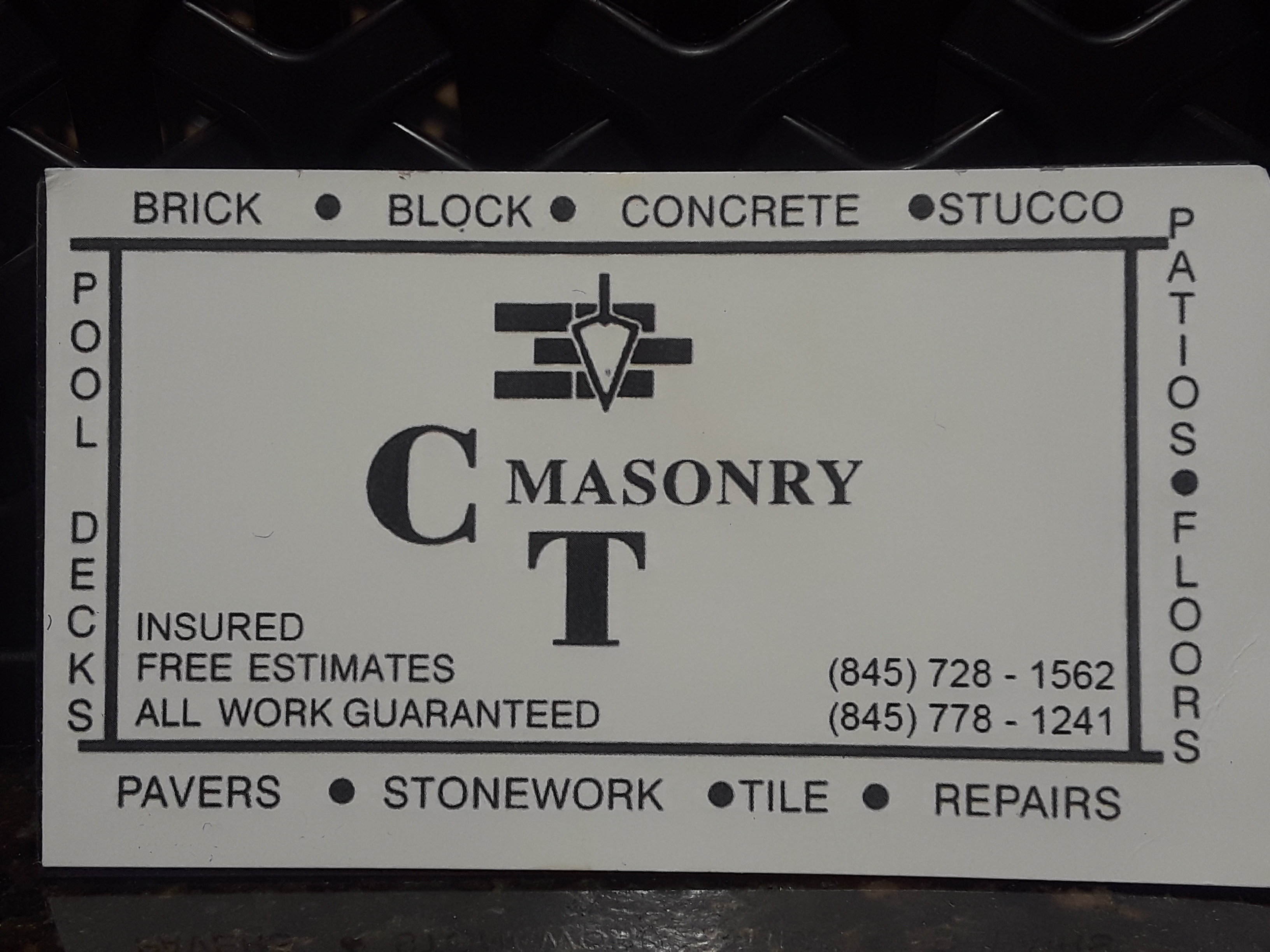 CT Masonry Logo