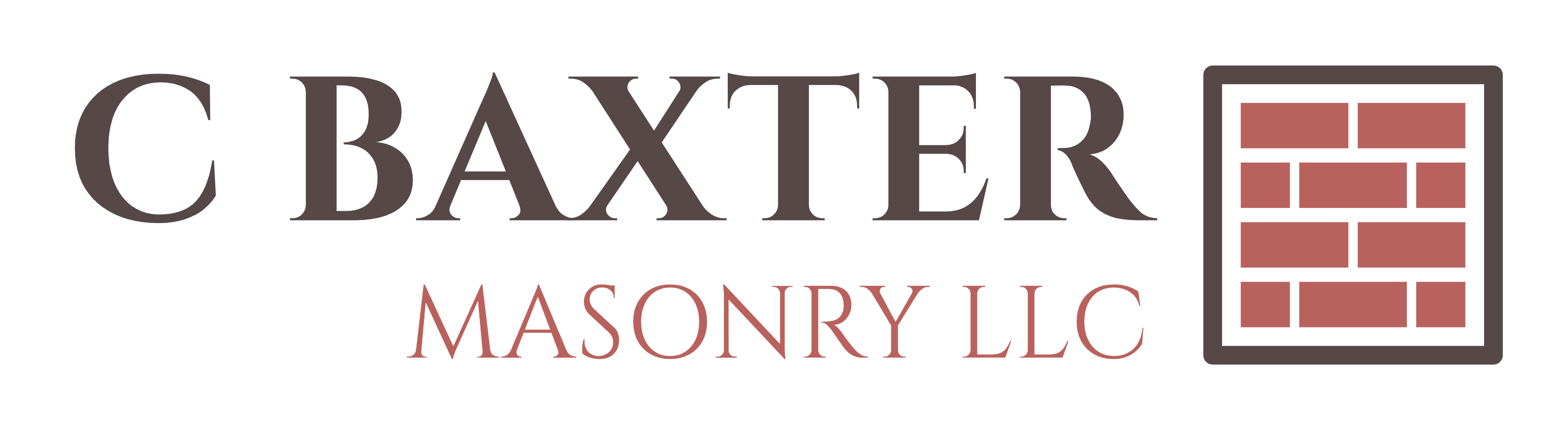C Baxter Masonry, LLC Logo