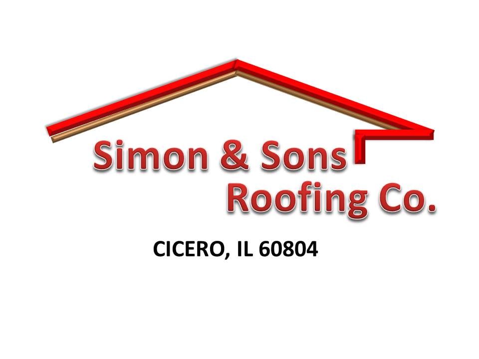 Simon and Son's Roofing Co. Logo