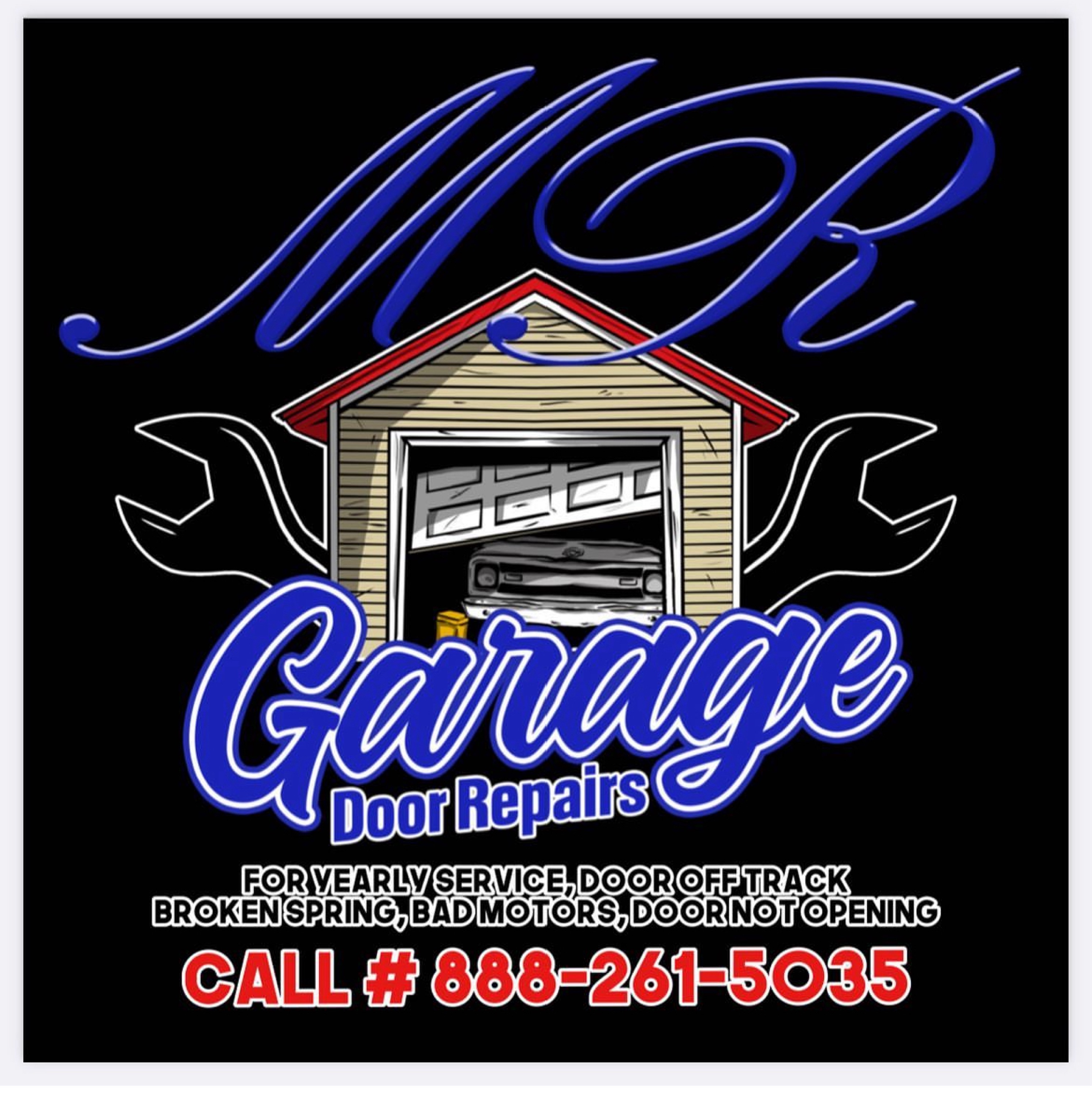 MR Garage Door Repairs Logo