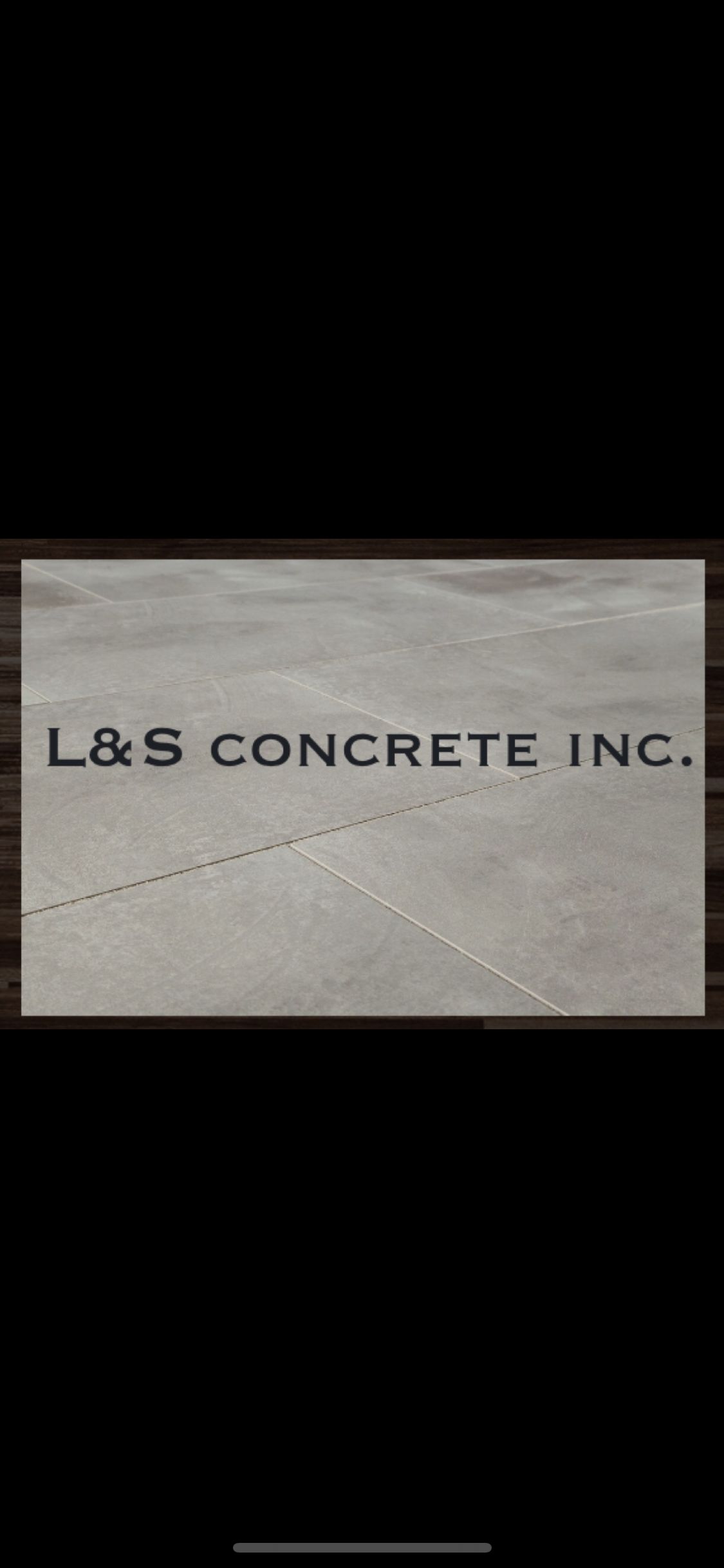 L & S Concrete Logo