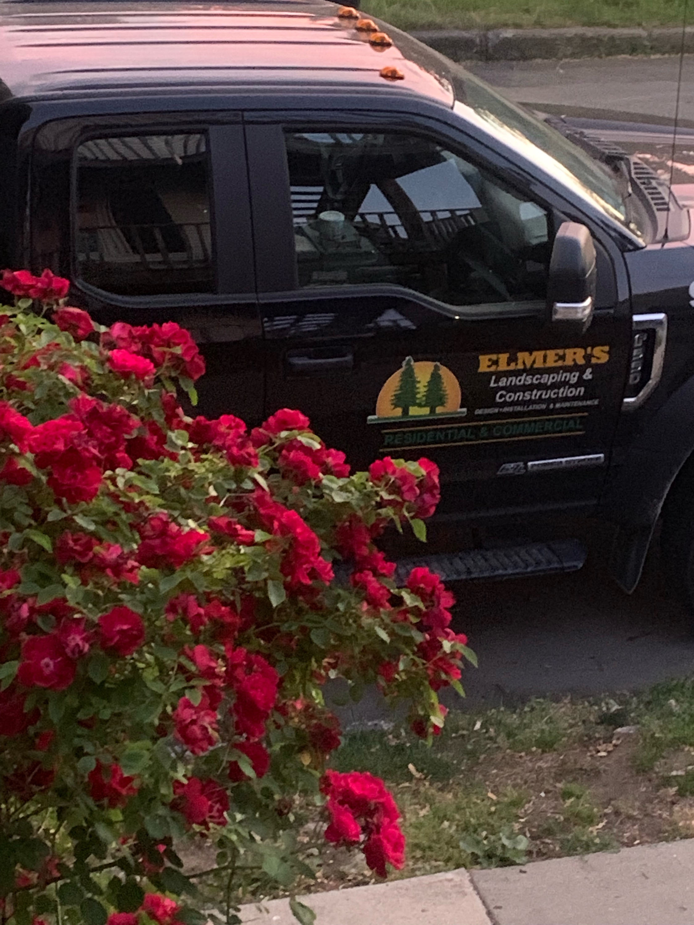 Elmer's Landscaping and Construction Logo