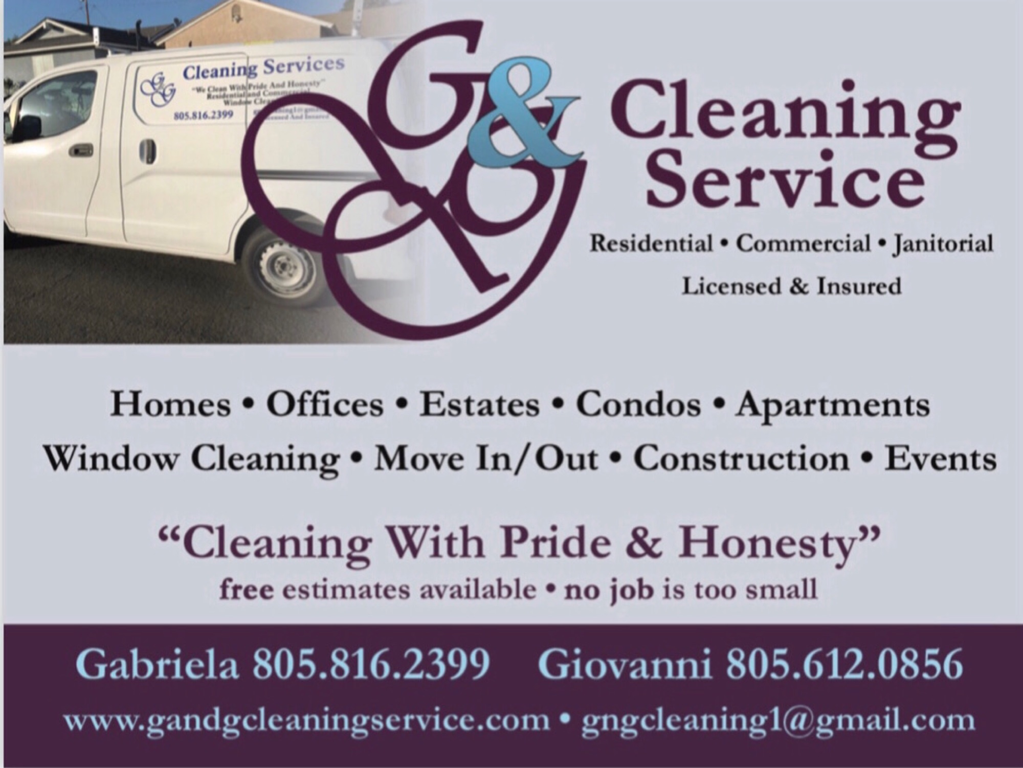 G&G Cleaning Services, LLC Logo