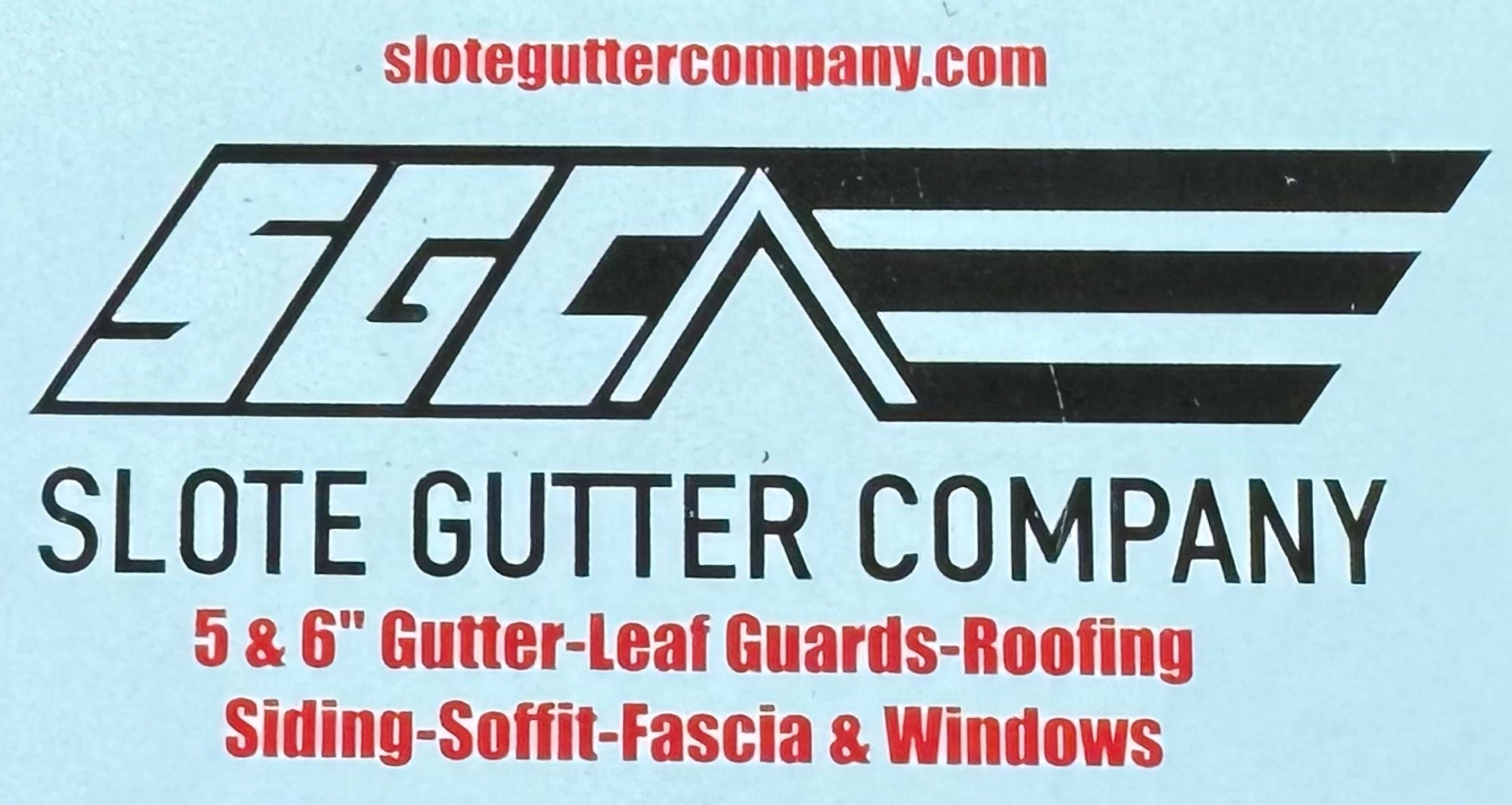 Slote Gutter Company, LLC Logo