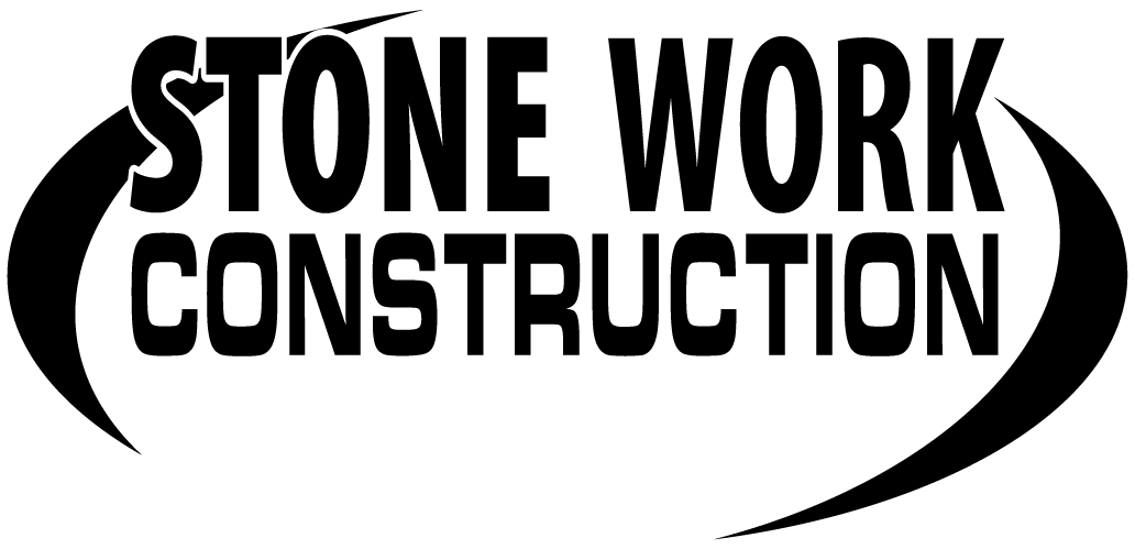 Stone Works Construction Logo