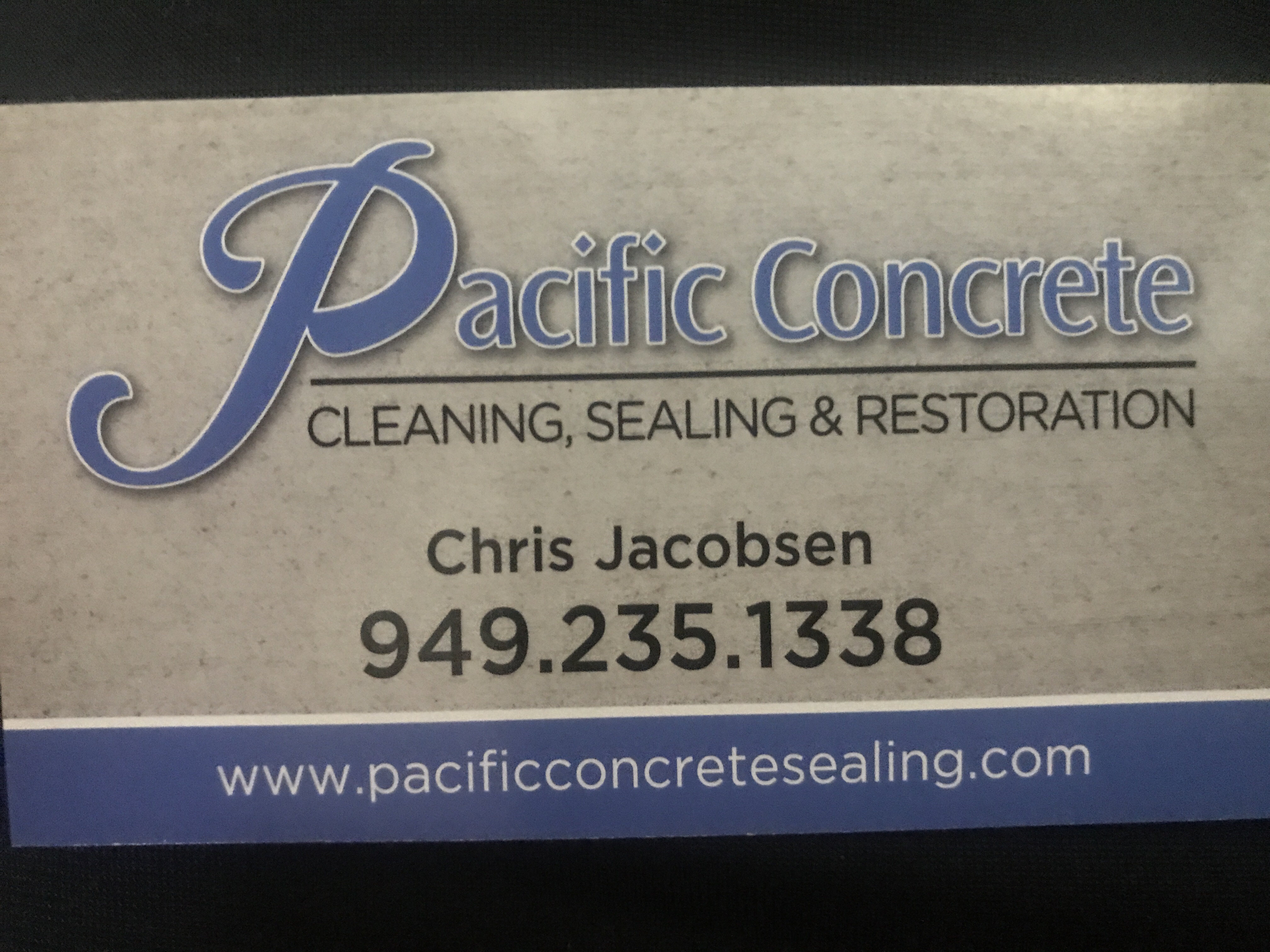 AA Pacific Concrete Cleaning Logo