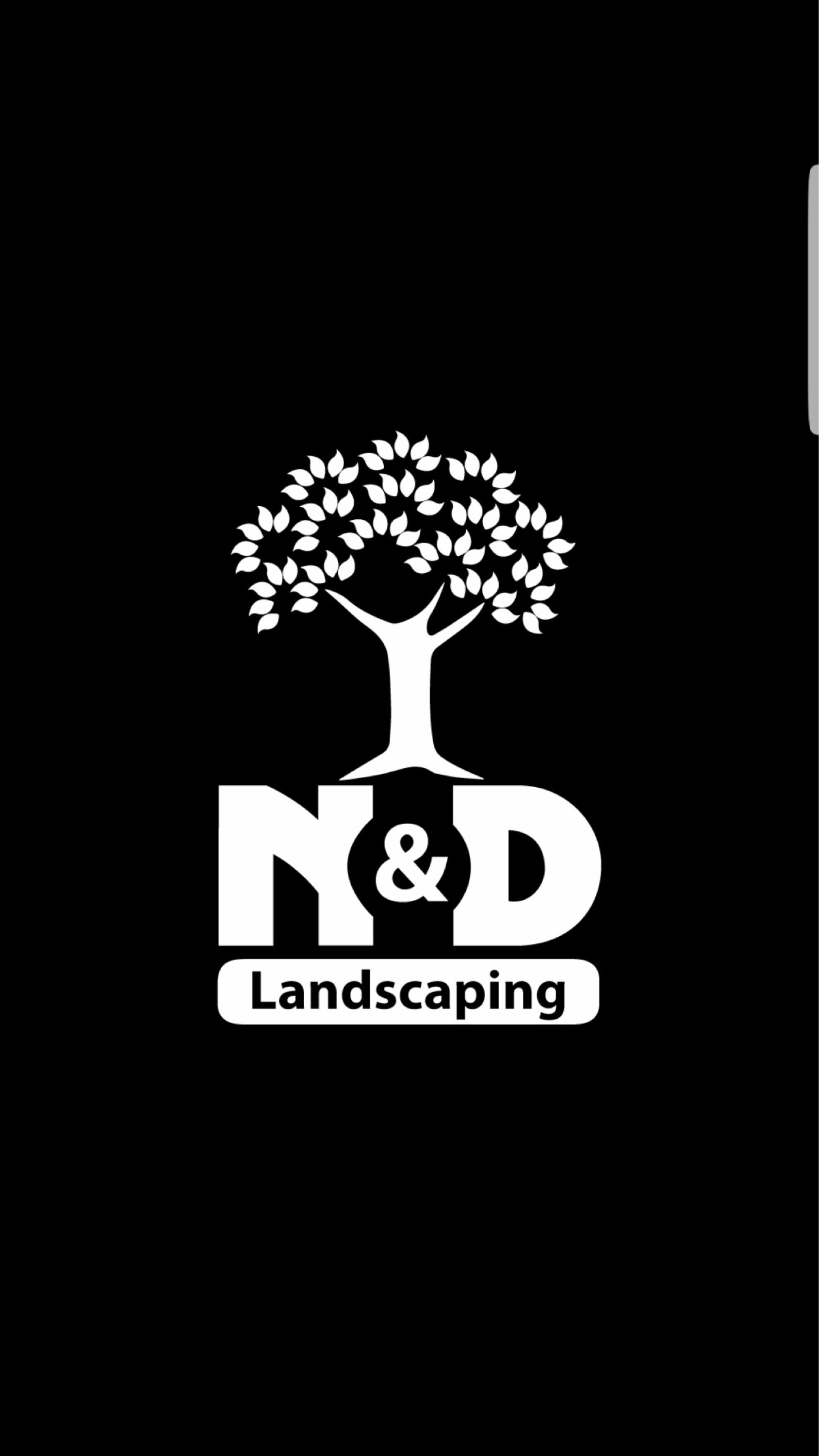 N and D Landscaping Logo