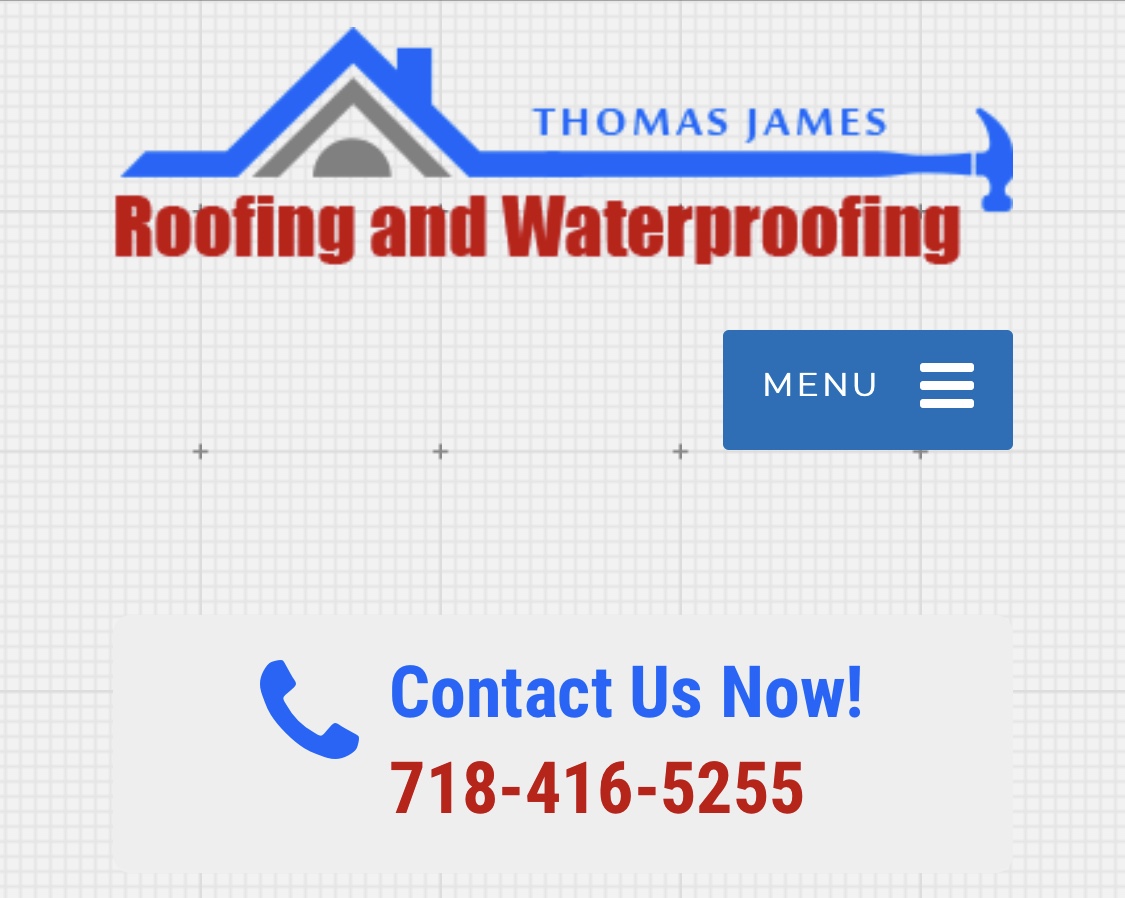 Thomas James Roofing and Waterproofing Logo
