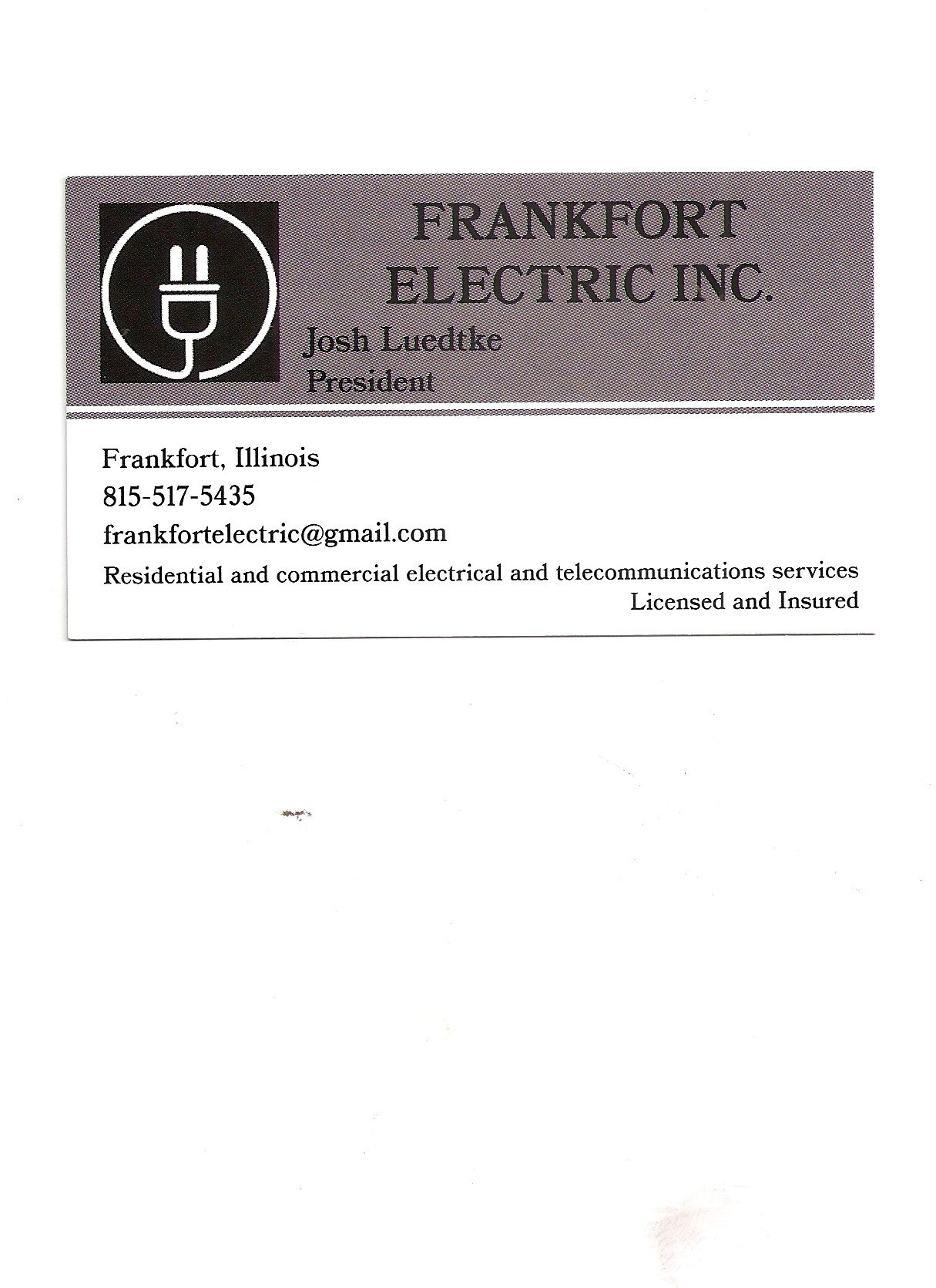 Frankfort Electric, Inc. Logo