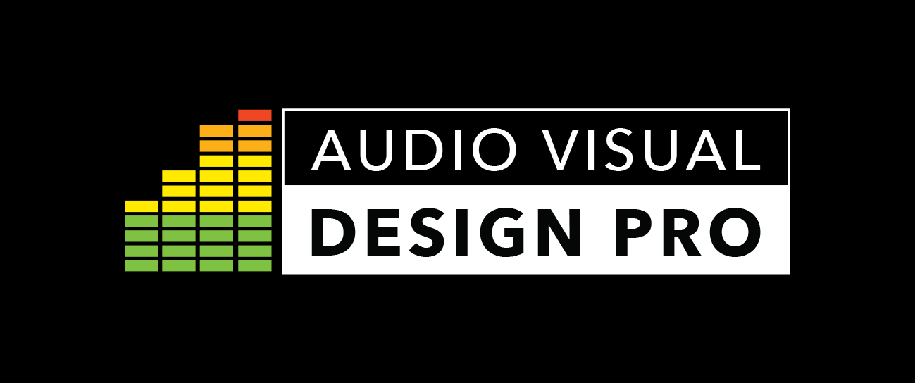 Audio Visual Design Professional Logo