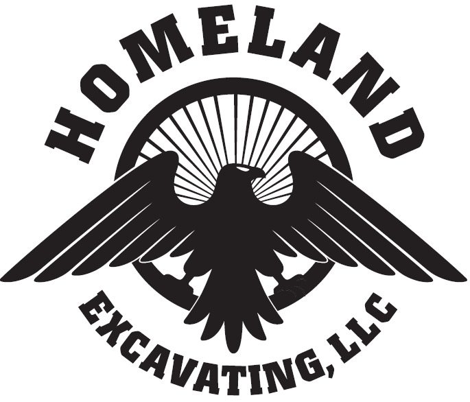 Homeland Excavating Logo