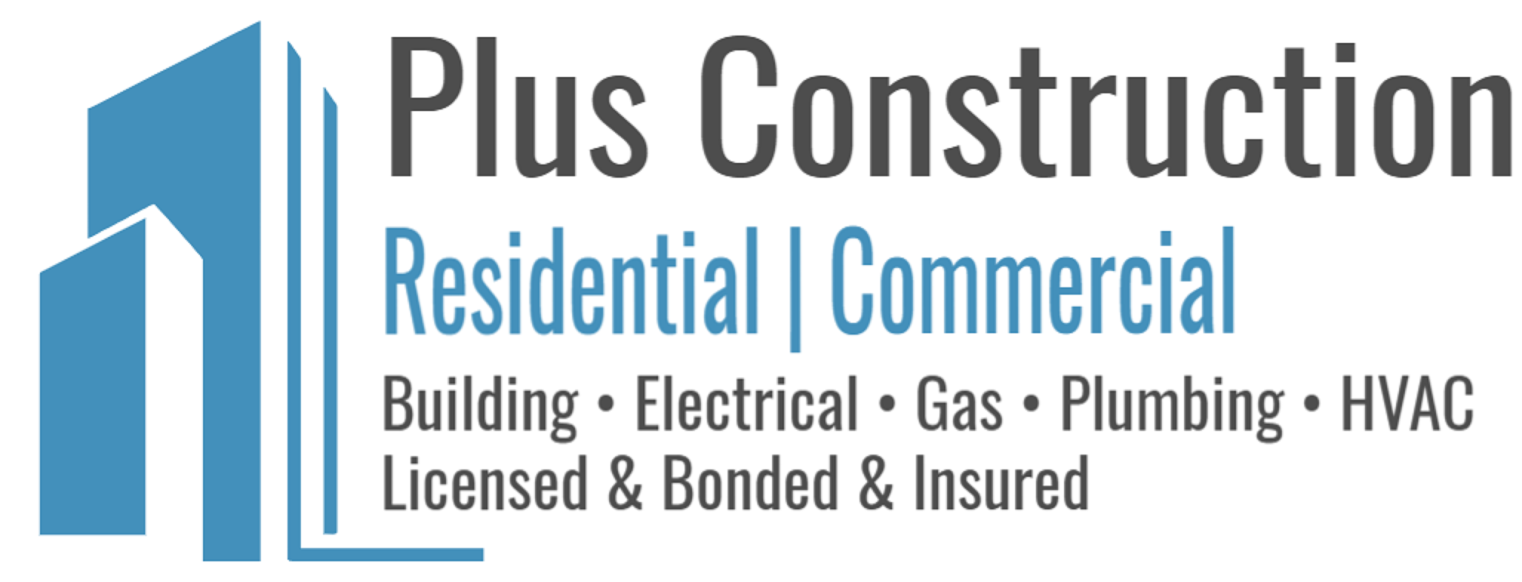 Plus Construction LLC Logo
