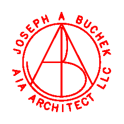 Joseph A Buchek AIA Architect Logo