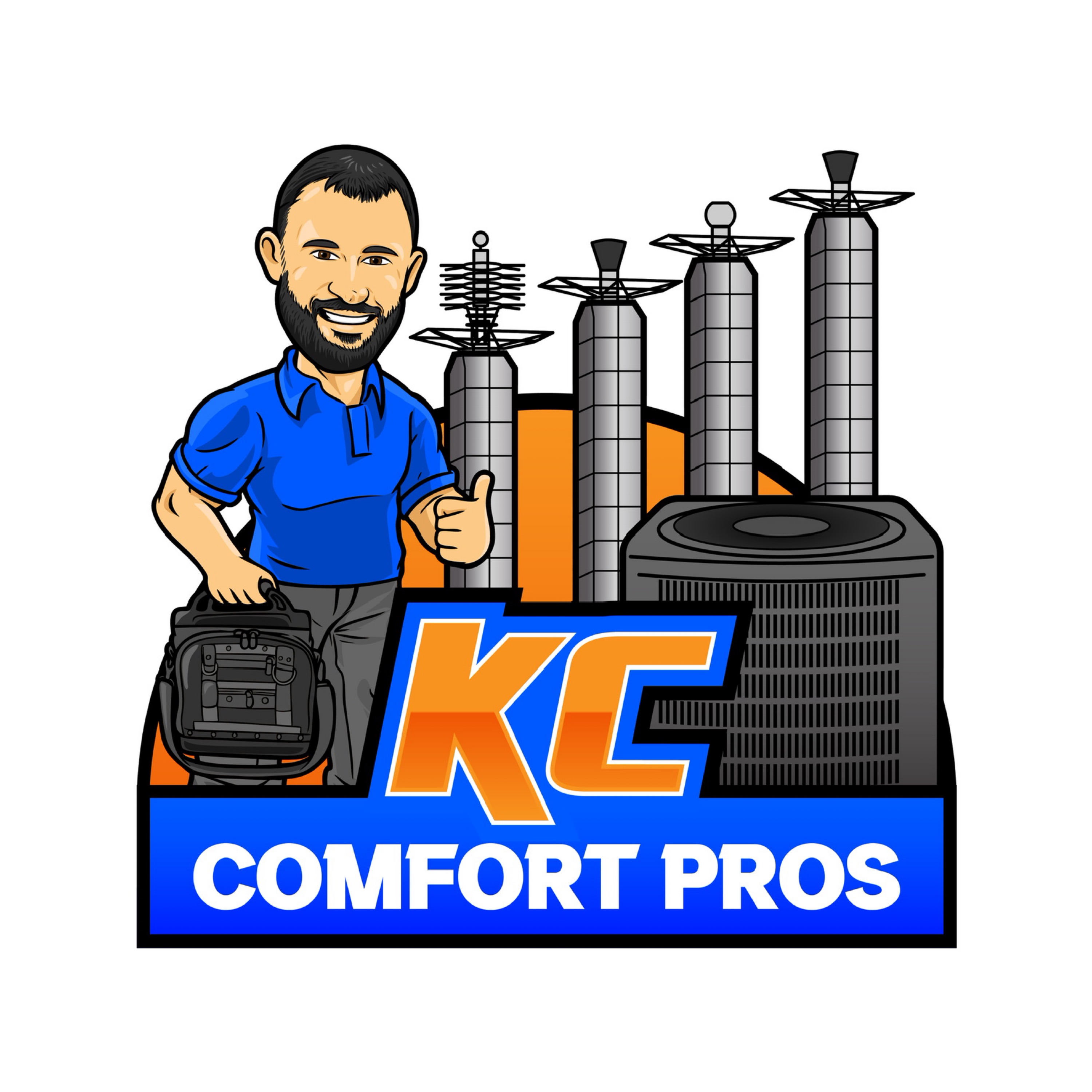 KC Comfort Pros Logo