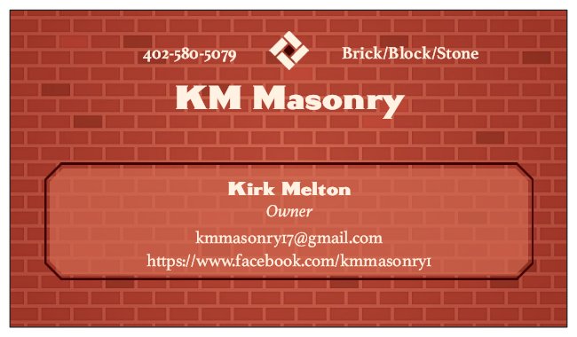 KM Masonry Logo