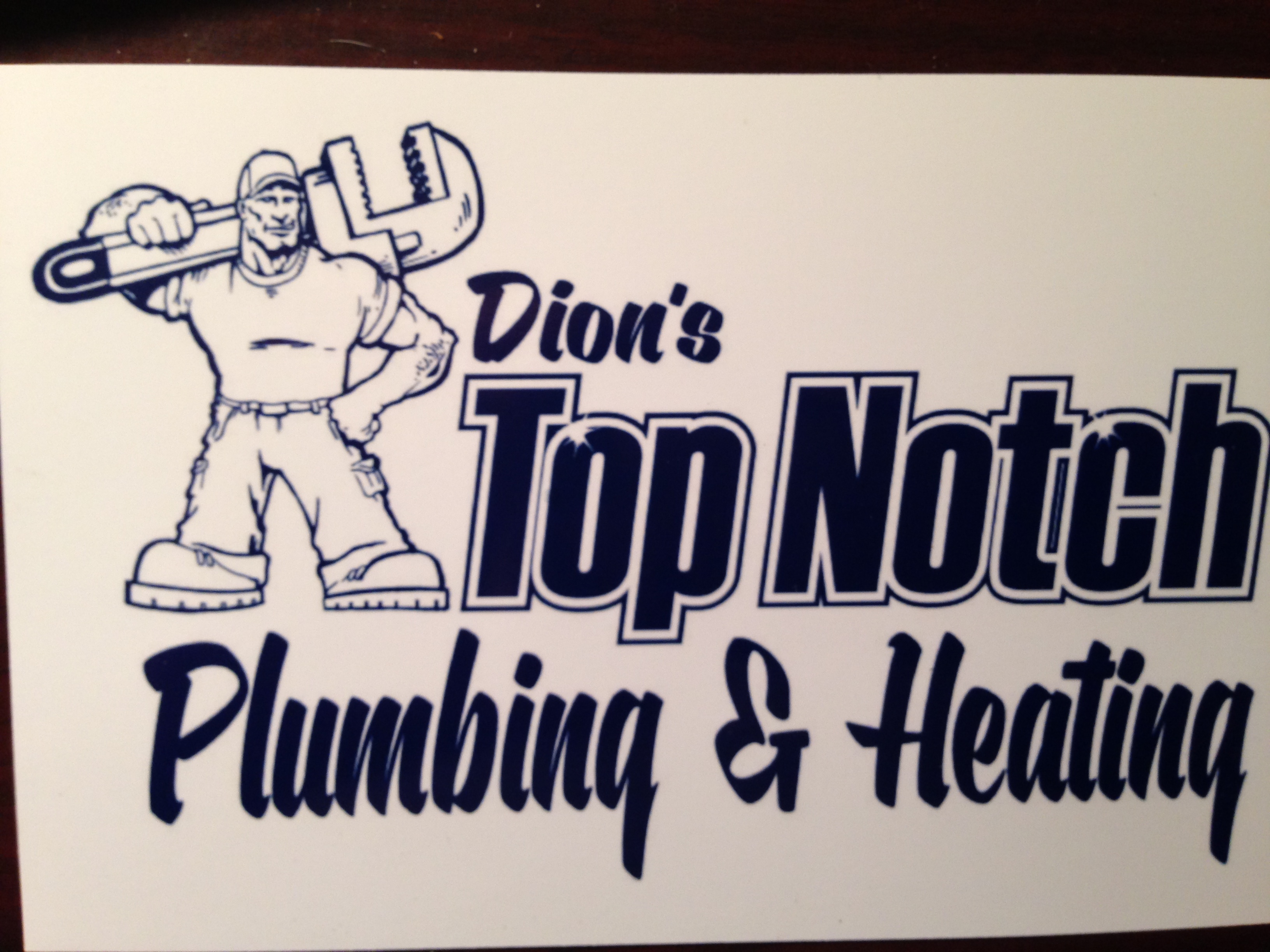Dion's Top Notch Plumbing and Heating Logo