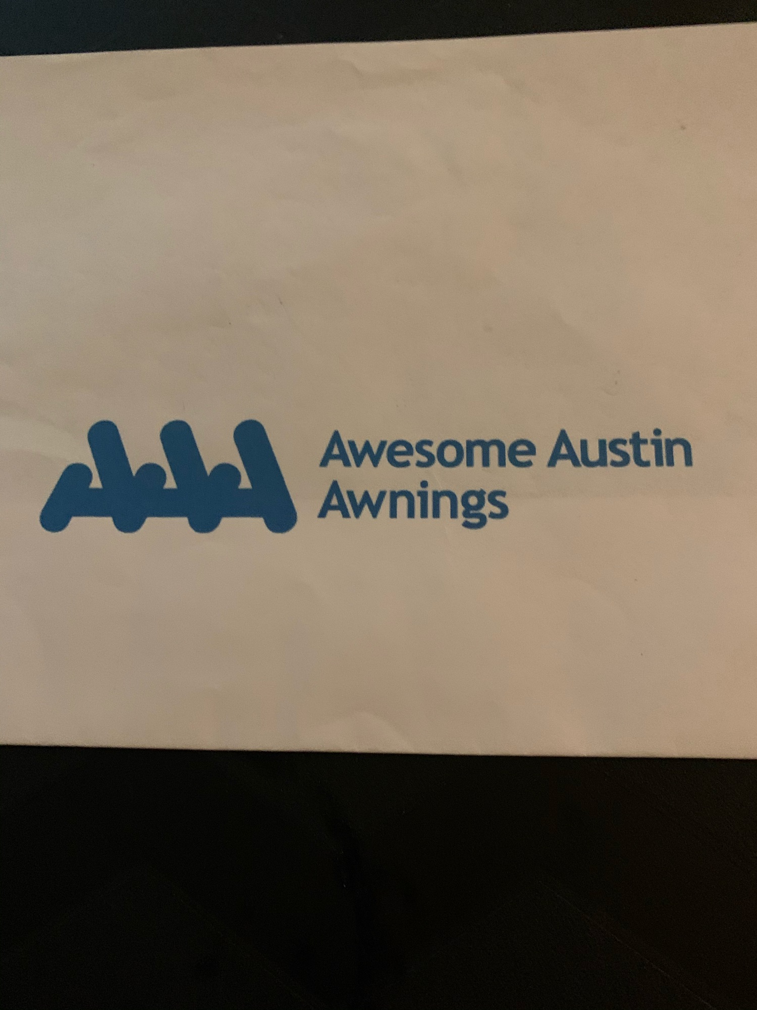 Awesome Austin Awnings Logo