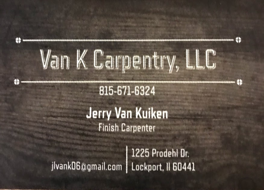 Van K Carpentry Logo