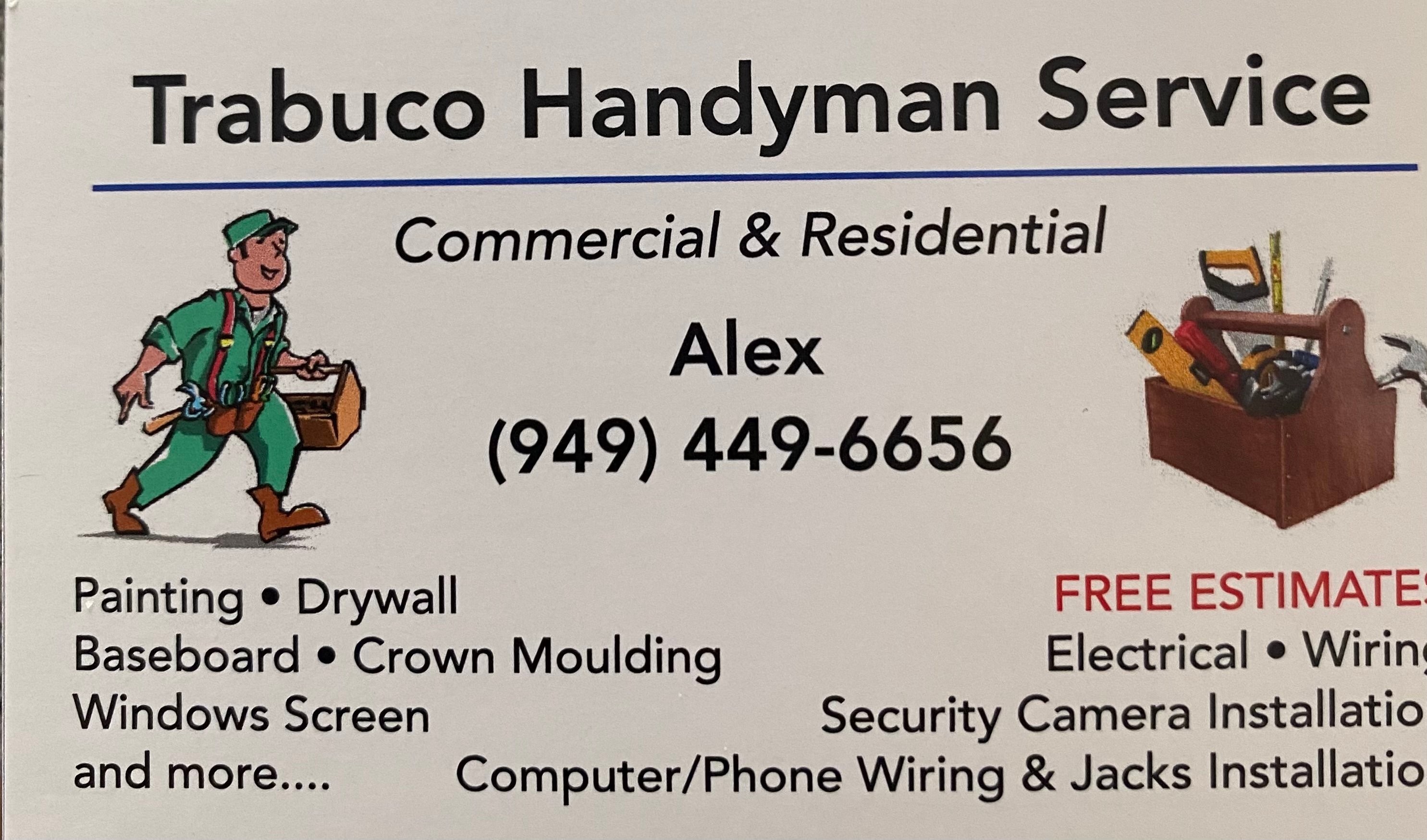 Trabuco Handyman Service - Unlicensed Contractor Logo