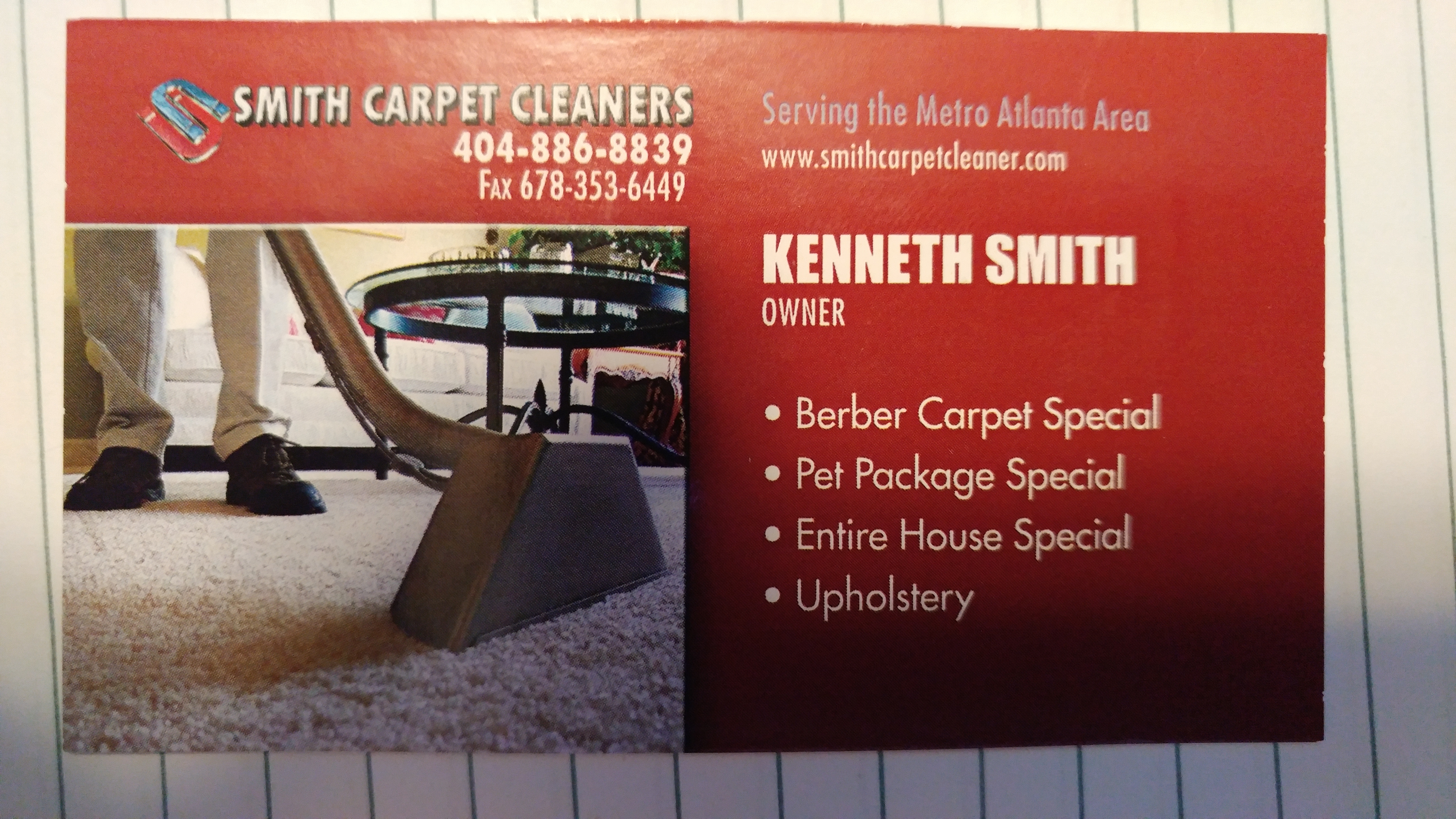 Smith Carpet Care, LLC Logo