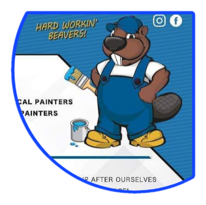 Leave It To Beavers Painting Logo