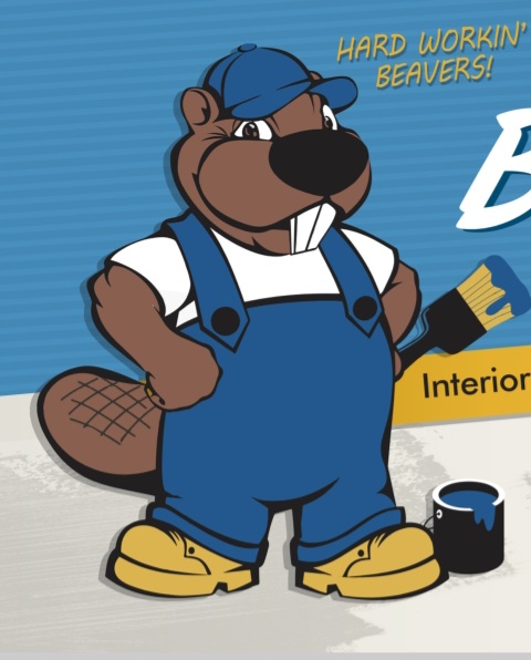 Leave It To Beavers Painting Logo