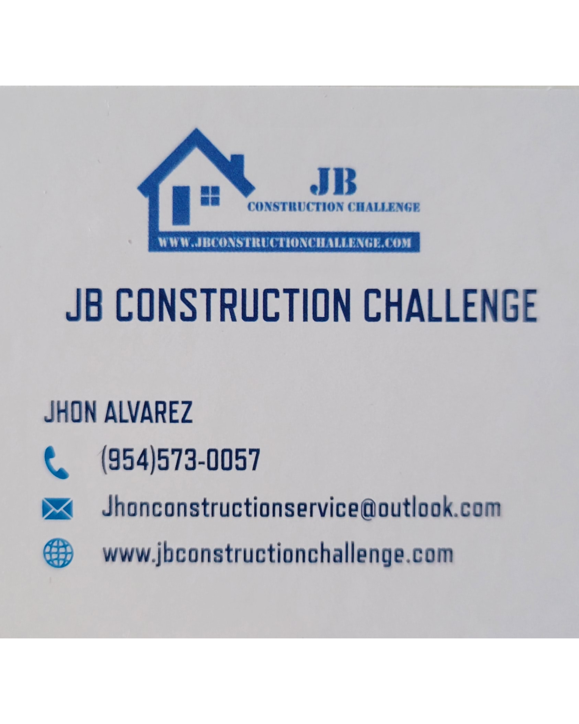 JB Construction Challenge Logo