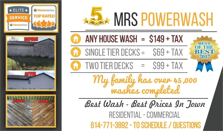 Mrs. Powerwash, LLC Logo