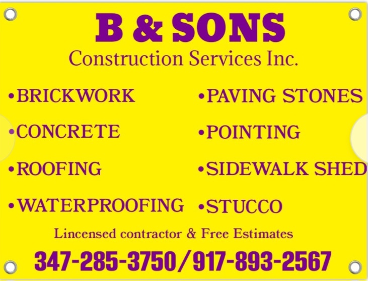 B & Sons Construction Services Inc. Logo