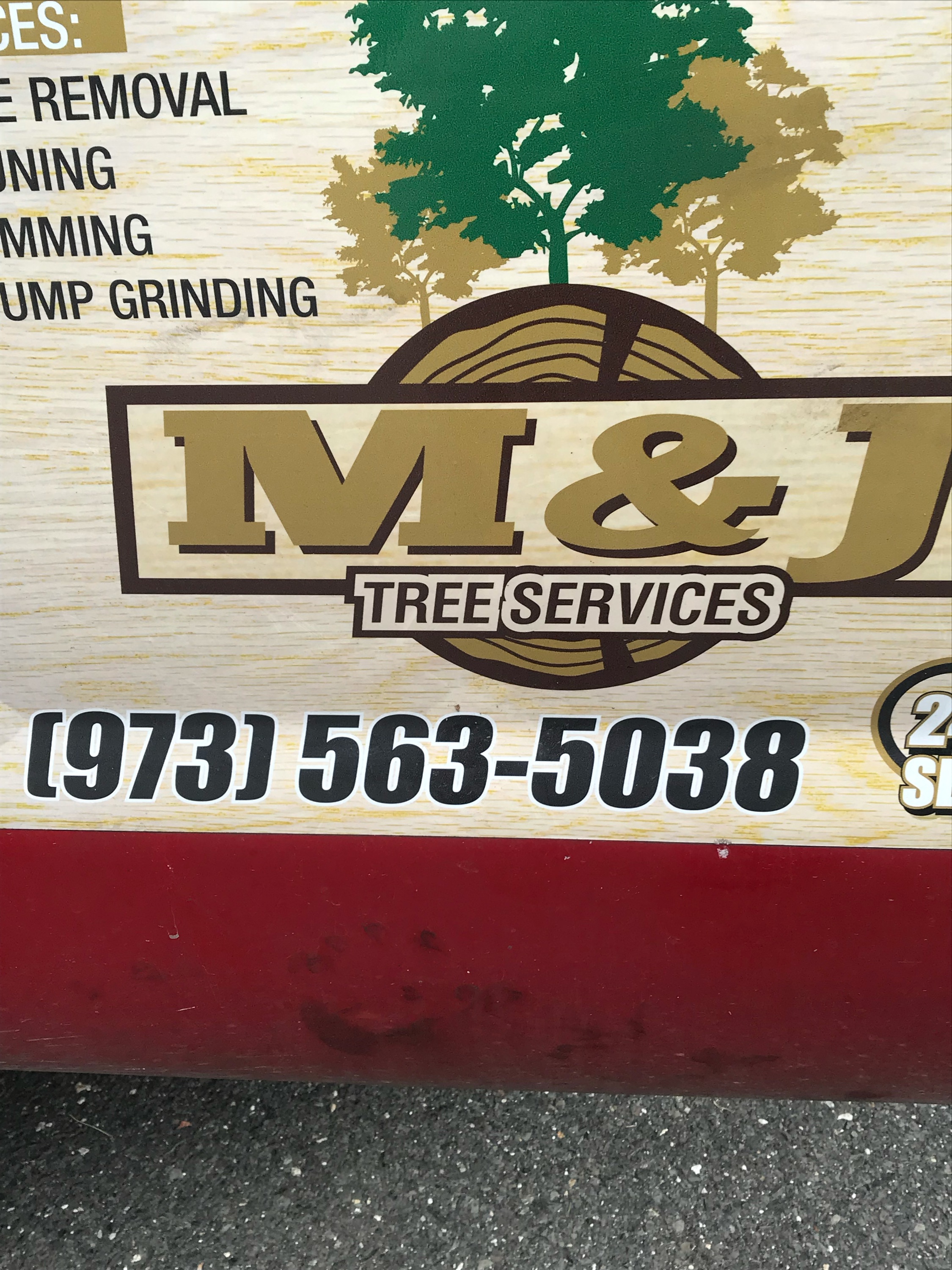 M&J Tree Service Logo