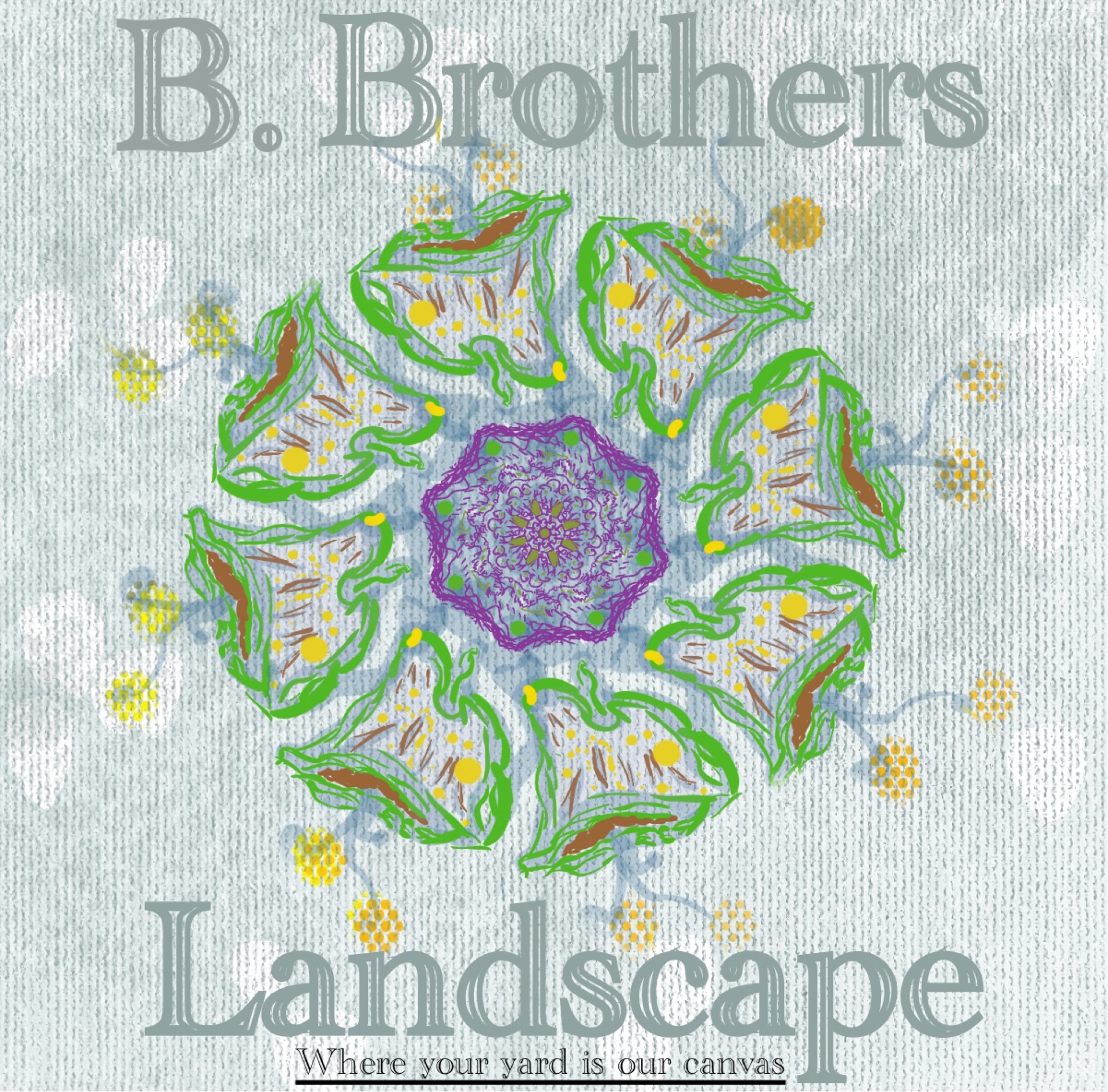 B Brothers Landscape Logo