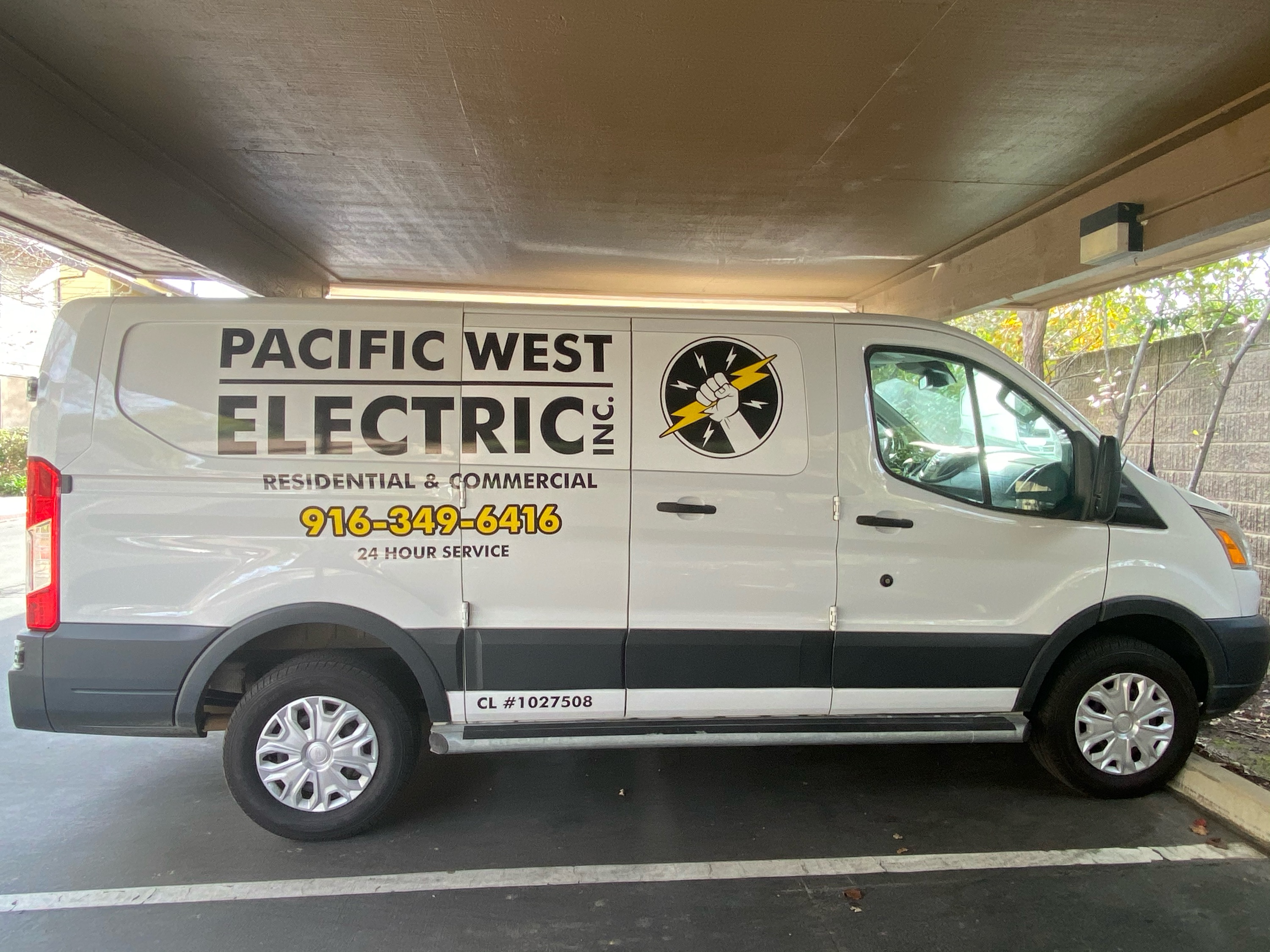 Pacific West Electric, Inc. Logo