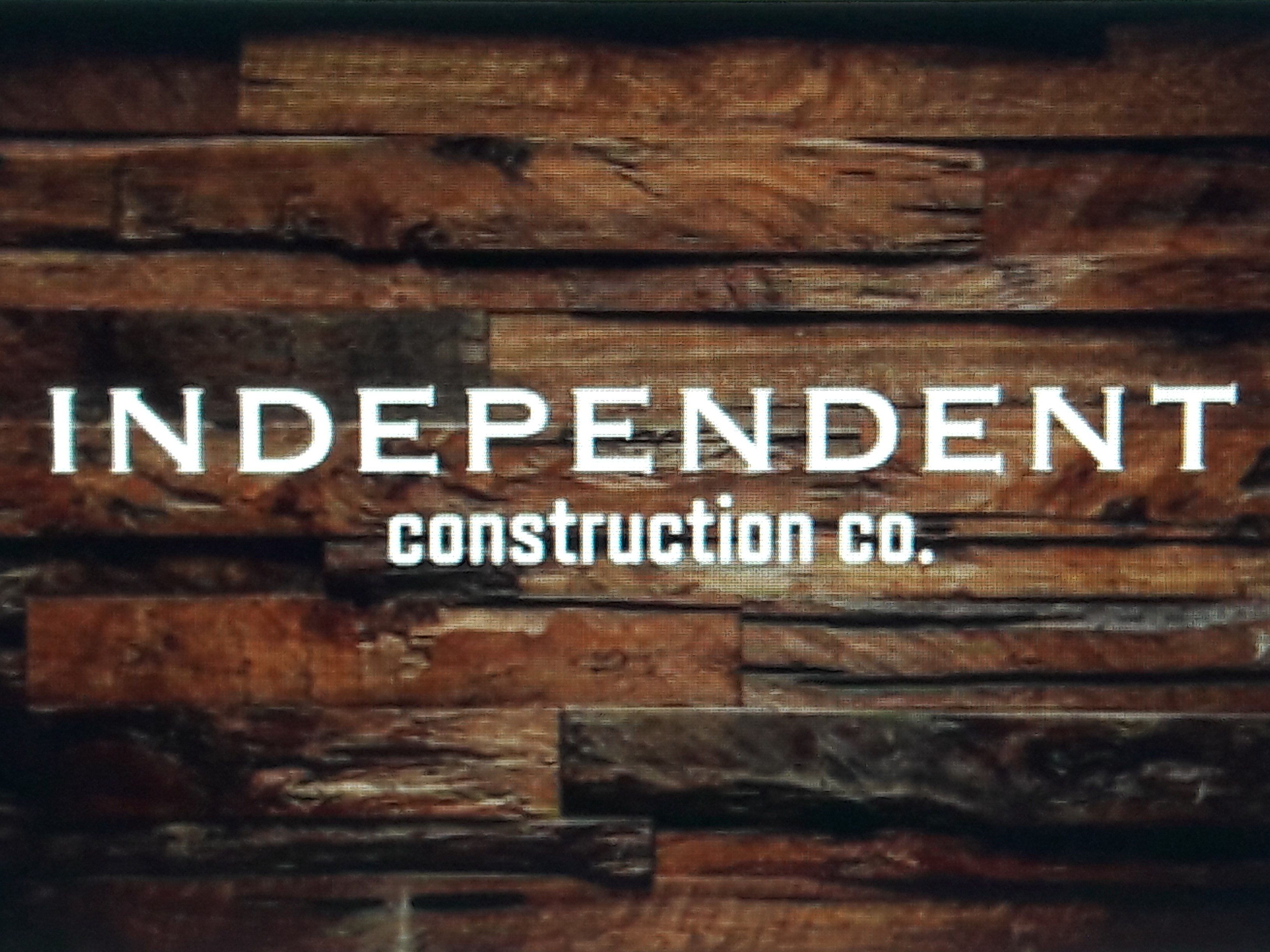 Independent Construction Company Logo