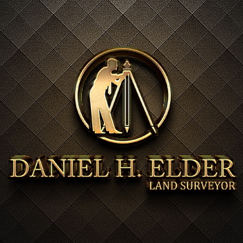 Daniel H. Elder, Land Surveyor Logo