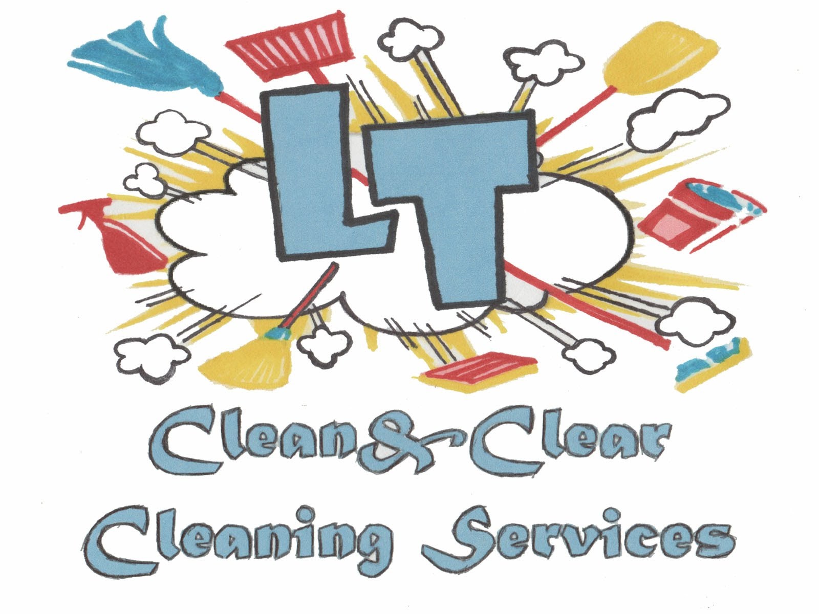LT Clean & Clear Cleaning Service, LLC Logo