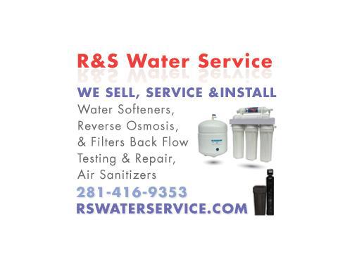 R & S Water Service Logo