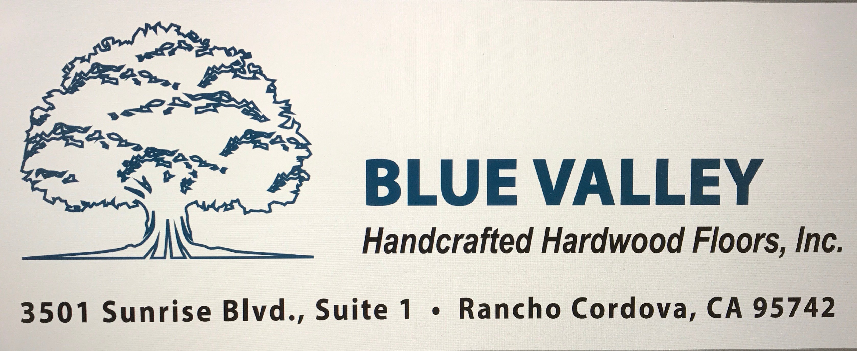 Blue Valley Handcrafted Hardwood Floors, Inc. Logo