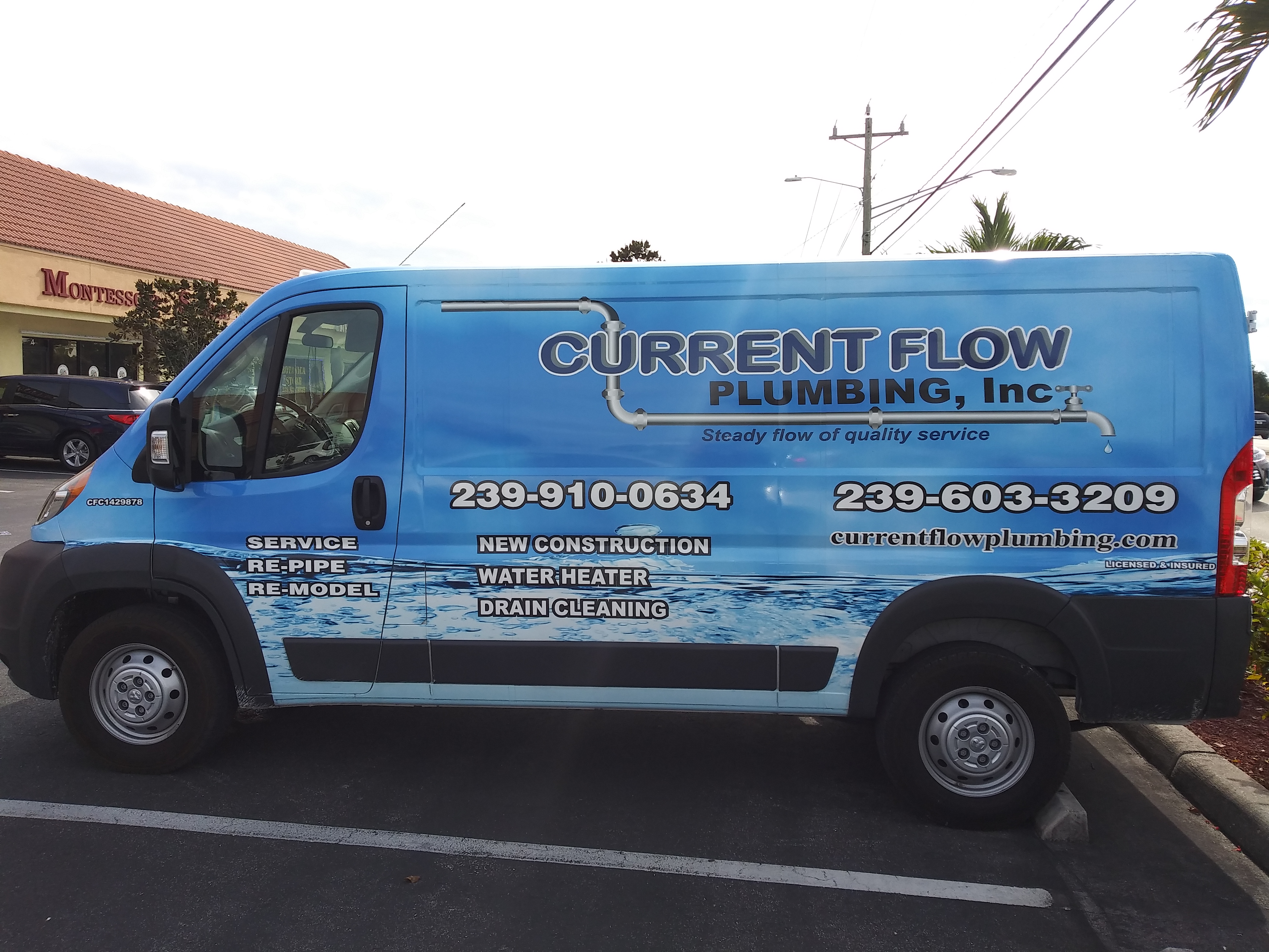 Current Flow Plumbing, Inc. Logo