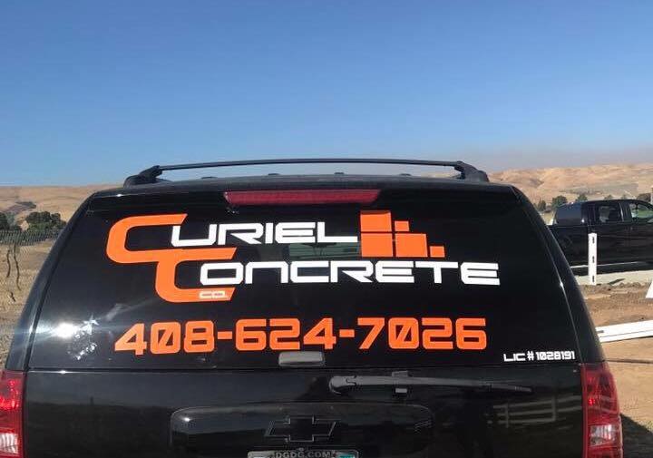 Curiel Concrete Construction Logo