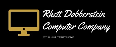 Rhett Dobberstein Computer Company Logo