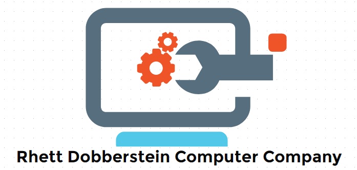 Rhett Dobberstein Computer Company Logo