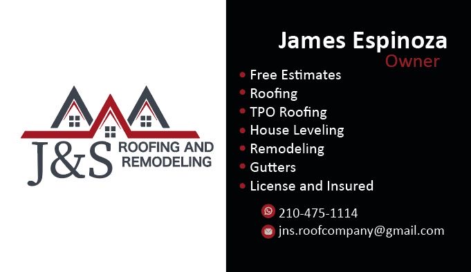 J And S Roofing And Remodeling Logo