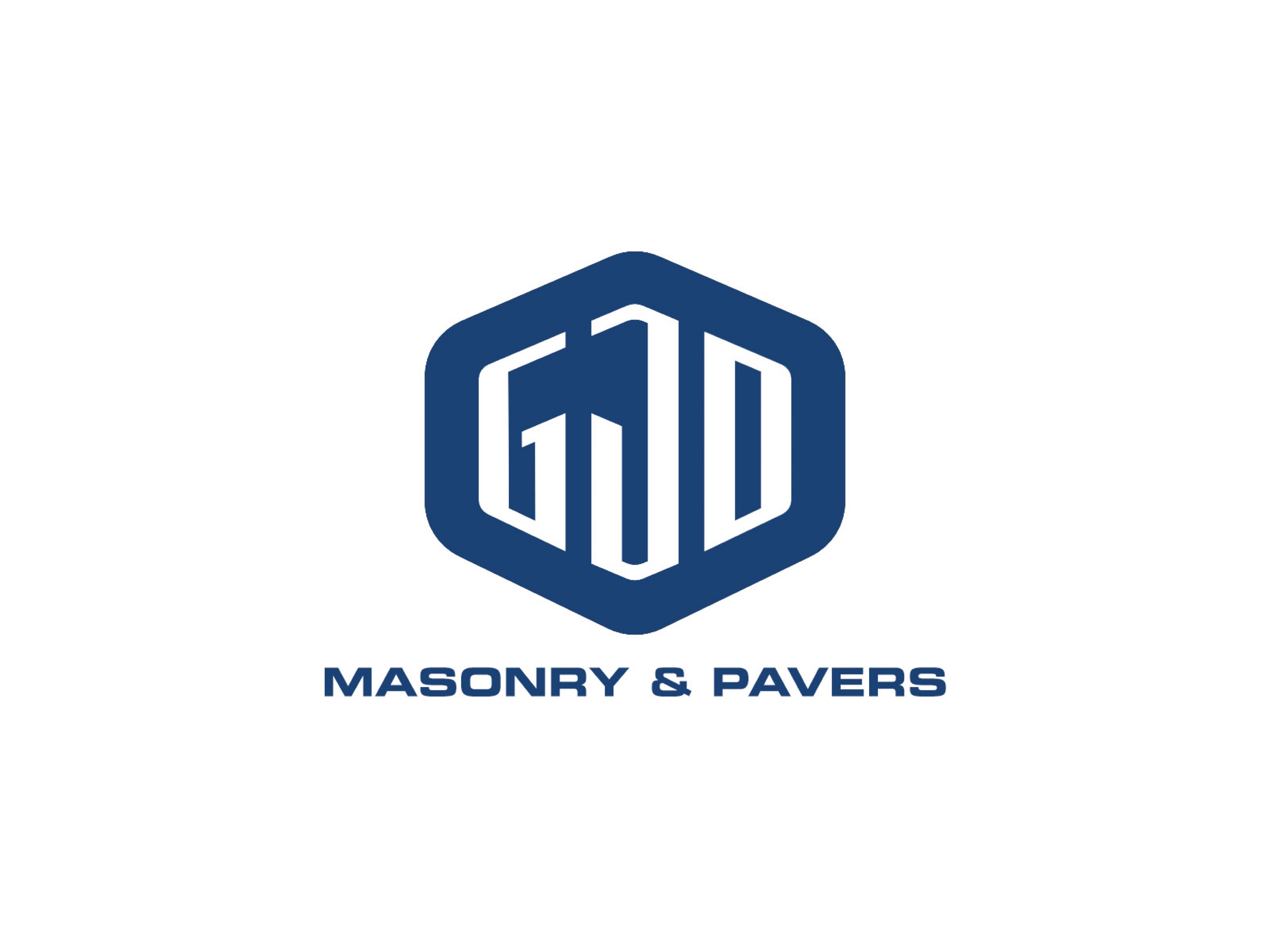 G.J.D. Masonry & Paver Logo