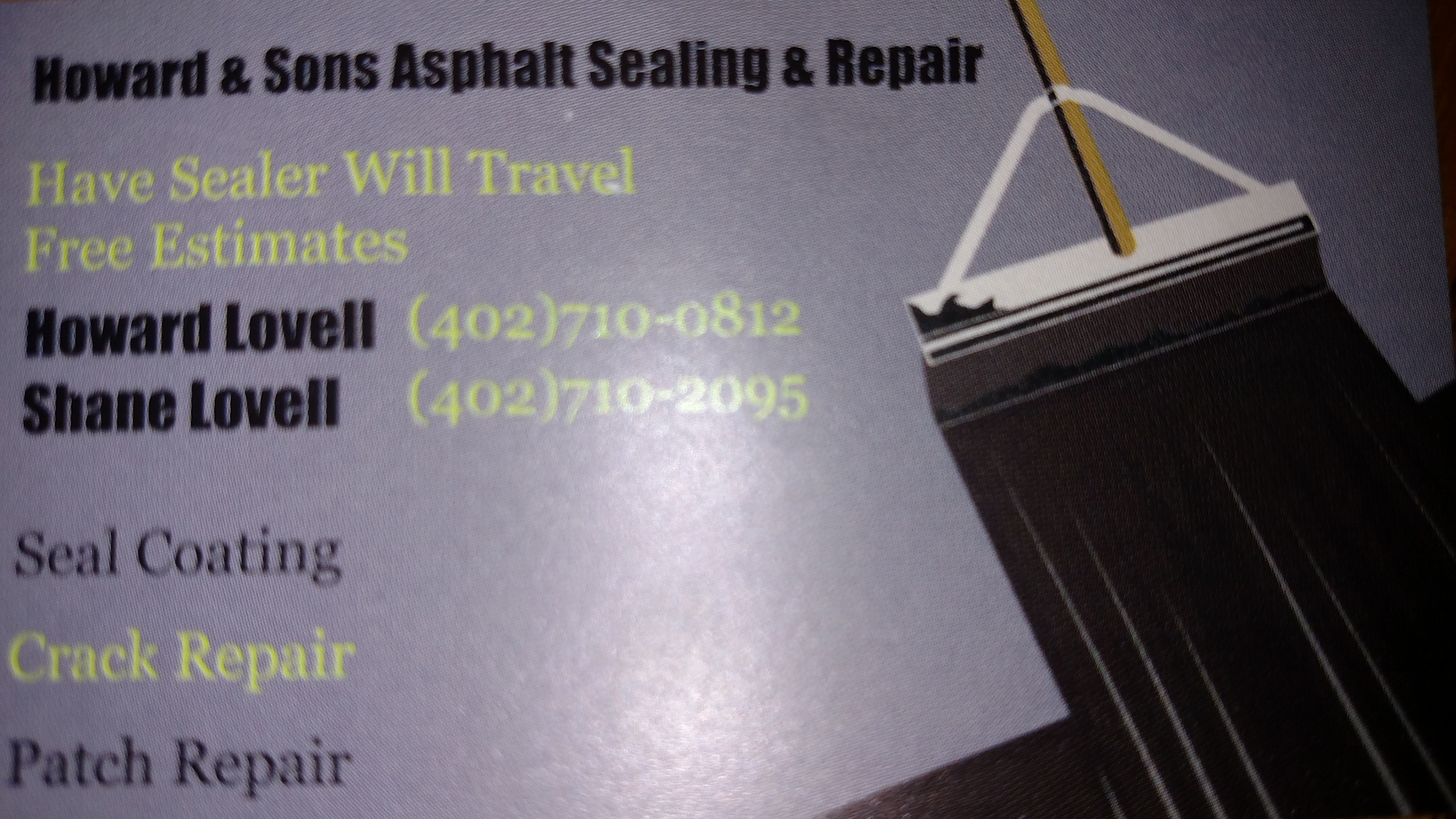 Howard & Sons Asphalt Sealing & Repair Logo