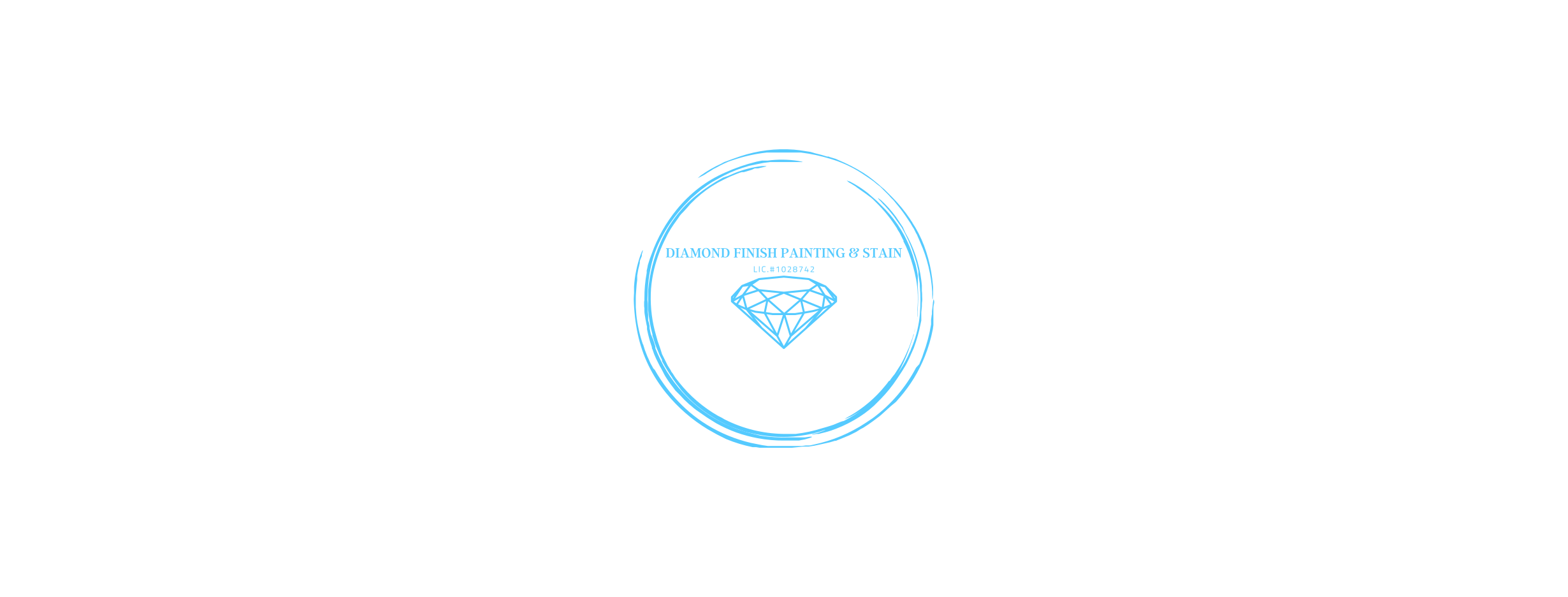 Diamond Finish Painting & Stain, Inc. Logo
