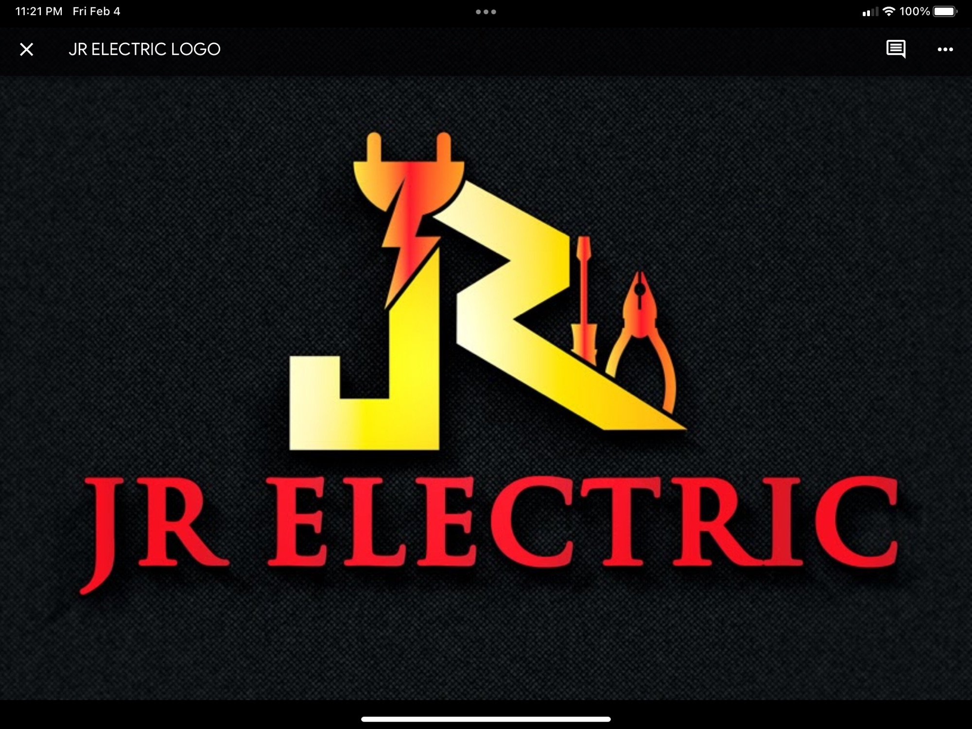 JR Electric Logo