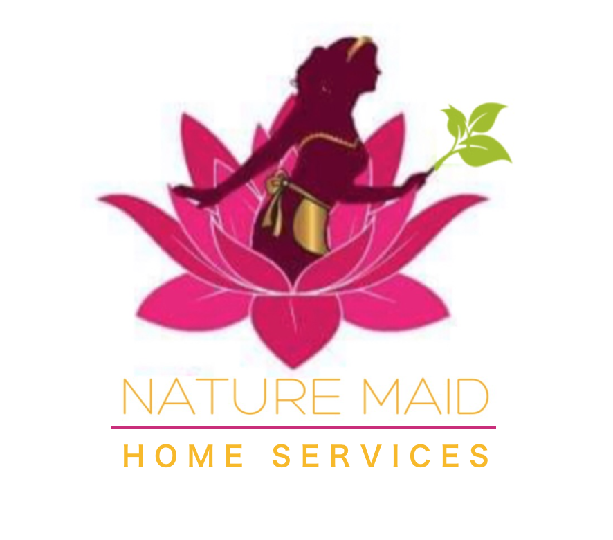 Nature Maid Cleaning Service Company Logo