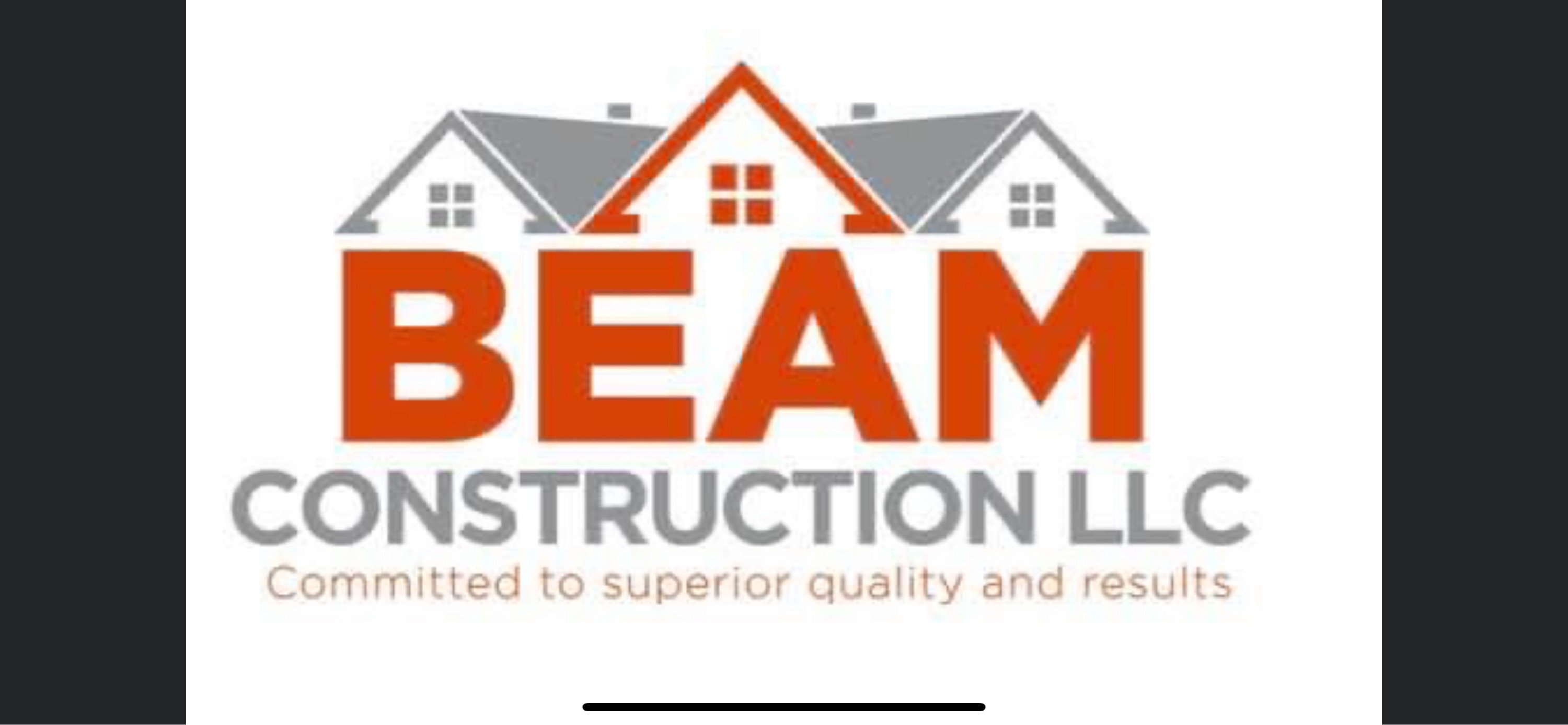 Beam Construction, LLC Logo