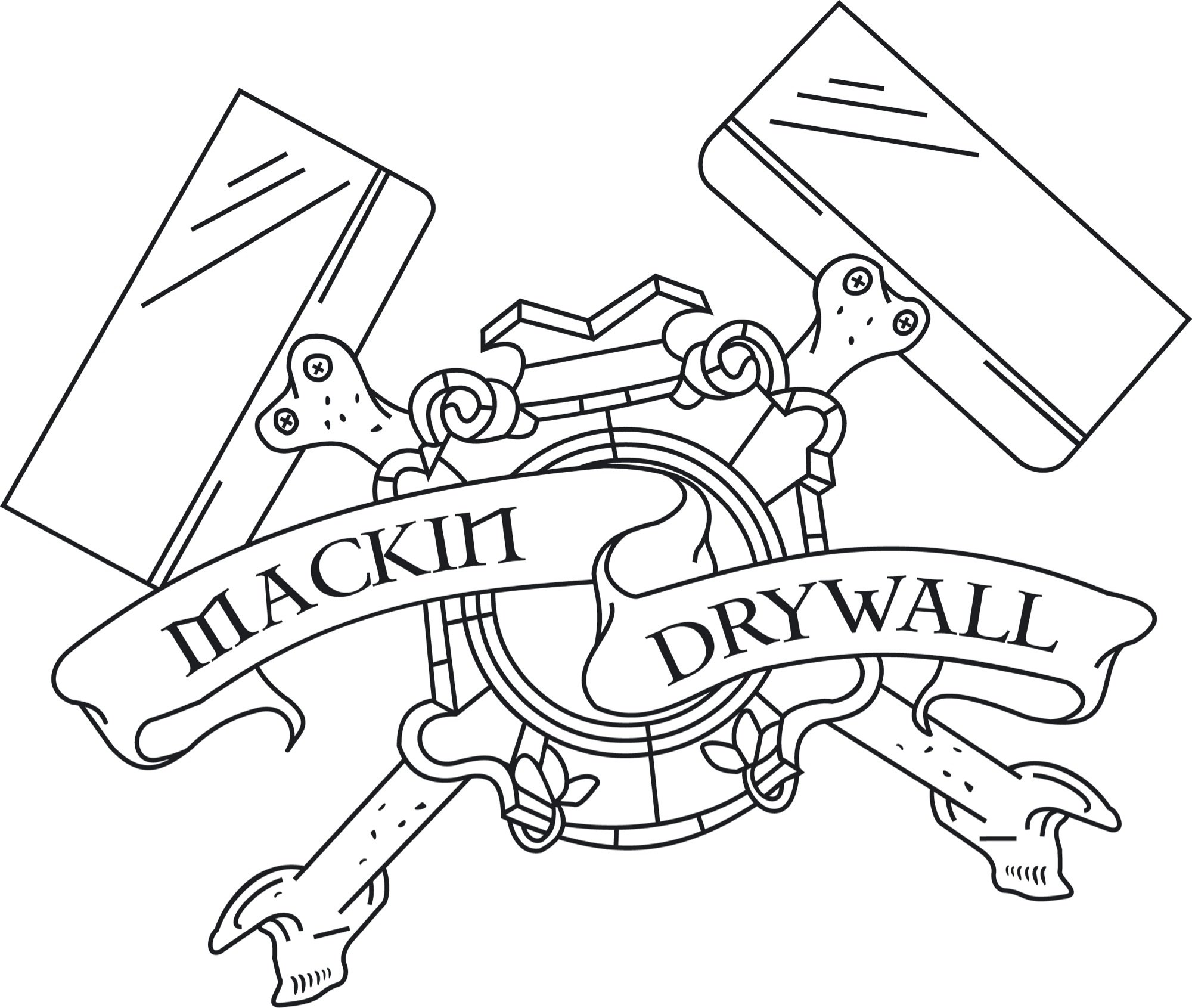 Mackin Drywall Logo