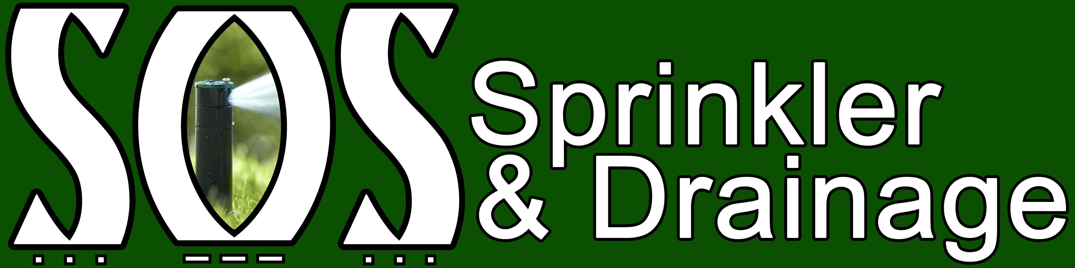 SOS Sprinkler Systems and Drainage Logo